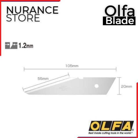 New REFILL BLADE OLFA CKB-2 UNTUK CUTTER OLFA CK-2