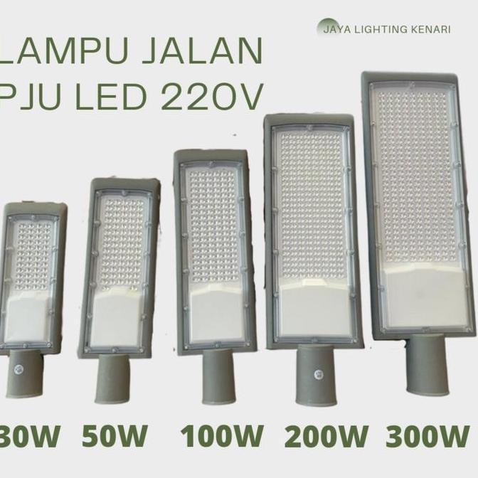 Leggero- Lampu Jalan Pju Led 30W 50W 100W 200W 300W Watt Led 220V Pju Led 220V