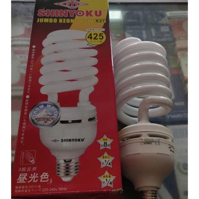 Leggero- Lampu Shinyoku 85 Watt E40 / Lampu Jumbo Keong Shinyoku 85W / Lampu Bohlam 85 Watt / Lampu 
