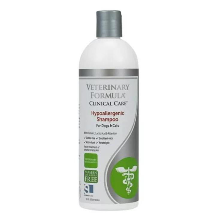 Veterinary Formula Hypoallergenic Dog Cat Shampoo Anjing Kucing Alergi