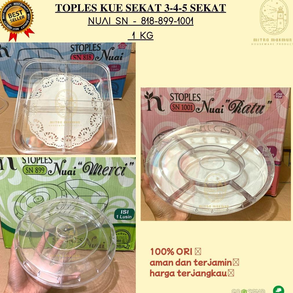 SALE TOPLES KUE KERING BULAT 3-4-5 SEKAT NUAI SN 818 SN 899 SN 1001 / TOPLES LEBARAN BULAT KOTAK OVA