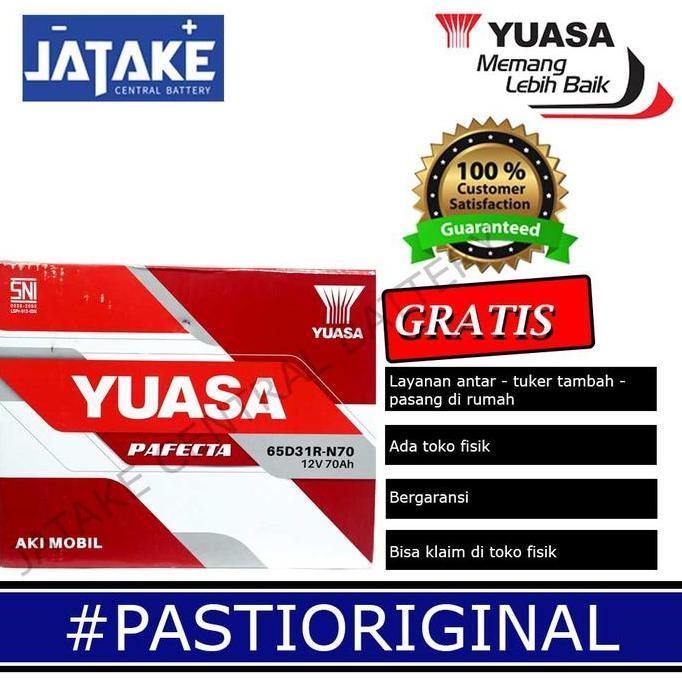 Aki Basah N70 / N 70 Yuasa Pafecta di Tangerang