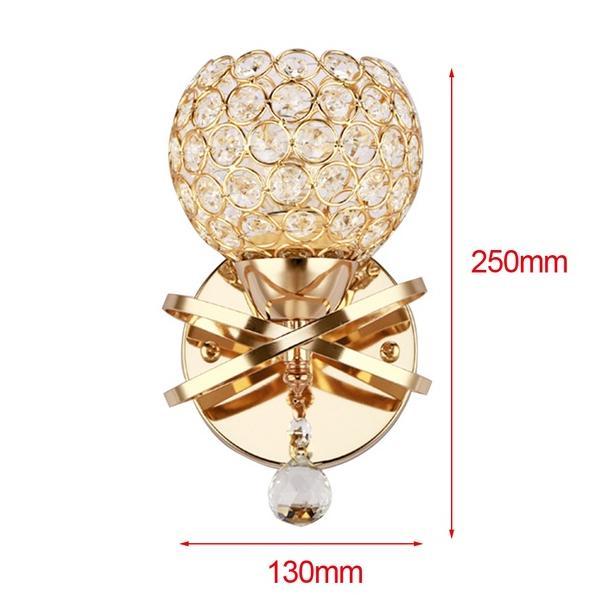 Premium Lampu Hias Dinding Minimalis Lampu Gantung Kristal Lampu Dinding Kristal Gaya Modern