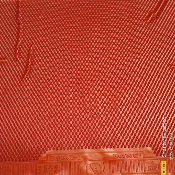 BEBAS ONGKIR - Karet Bintik Proses E-Lastica 955 1615 388D-1 Hitam dan Merah Blok Redam Sodokan Taja