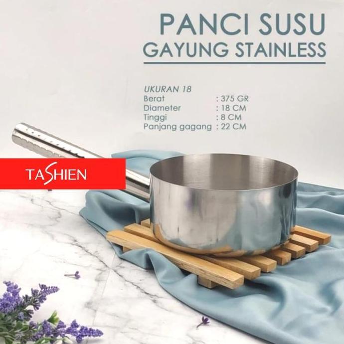 Fupp- Panci Susu Gayung Stainless