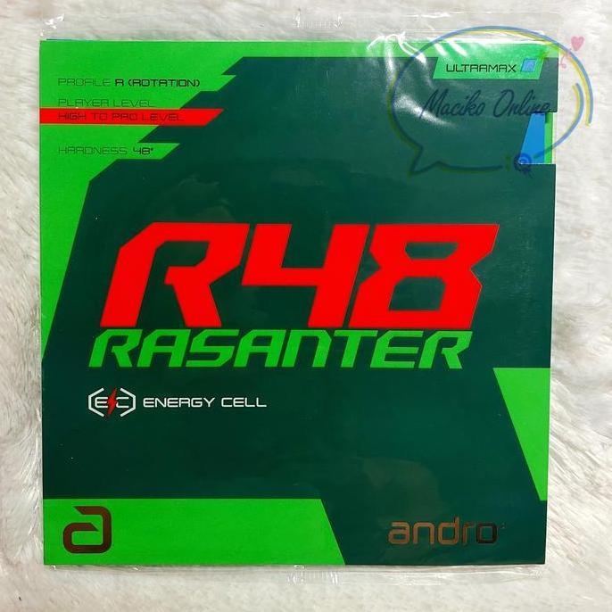 BEBAS ONGKIR - Andro Rasanter R48 ~ Karet Pingpong Andro Rasanter R48 MAX