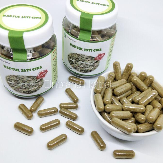 Kapsul Daun Jati Cina (Daun Jati Cina 100% Original) Isi 100