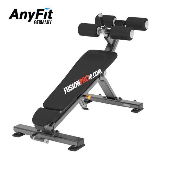 TERBARU - Abdominal Bench Bench Anyfit PEB106 Bangku Fitness Komersial Import