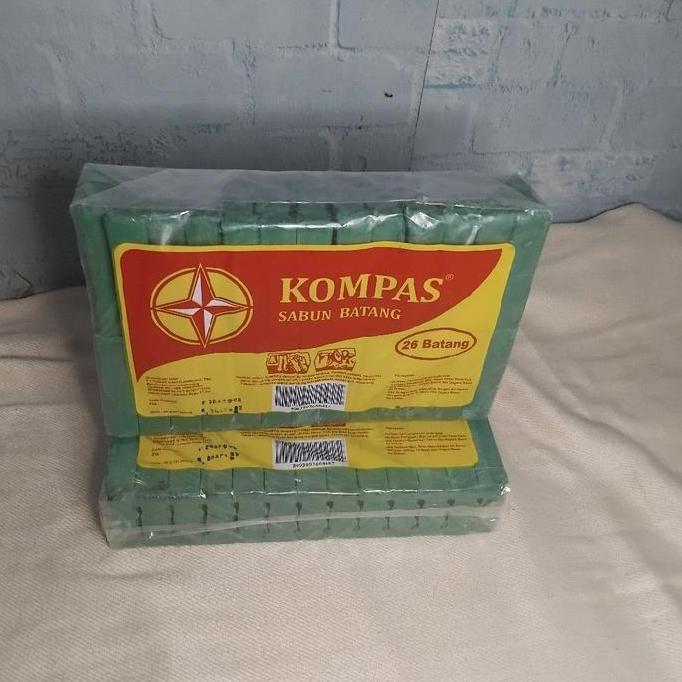 Fupp- Kompas Sabun Batang Kompas Isi 26 Batang Sabun Batang Kompas
