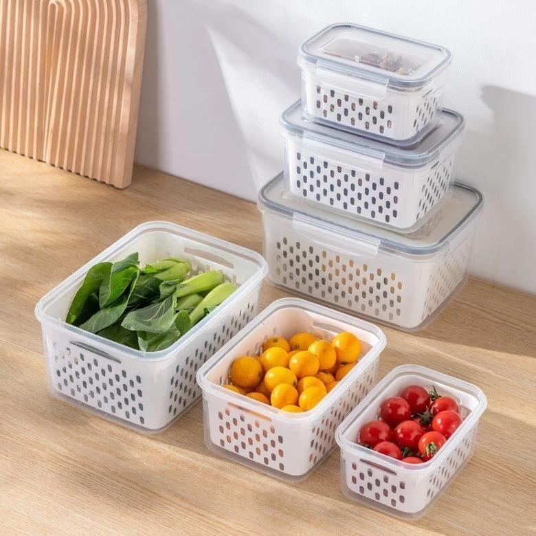 BestPromo Pxton - Food Container / Kotak Tempat Penyimpanan Makanan / Rak Kulkas