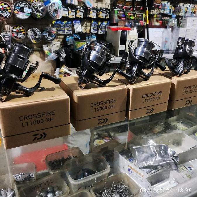 Reel Daiwa CROSSFIRE LT 2026  1000XH / 2000XH / 2500XH / 3000CXH | Original | BERGARANSI