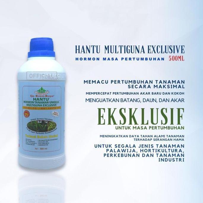 Pupuk HANTU 1000 ml Multiguna Eksklusif - Organik Cair POC ZPT 1 liter PAN