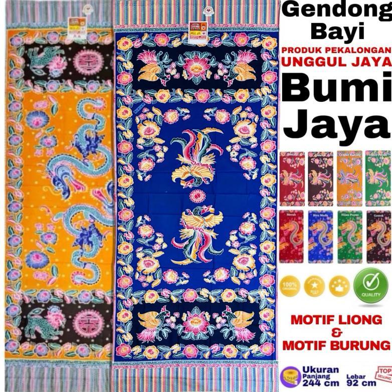 HOT DEALS Selendang Bumi Jaya Unggul Gendong Bayi Kain Batik Motif Liong Naga Cukin Jarik Tradisiona