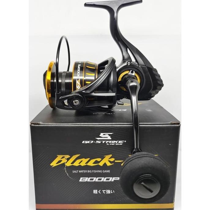 Reel Pancing GoStrike Versus BLACK GT 8000PG (7 Seal Bearing) Power Handle