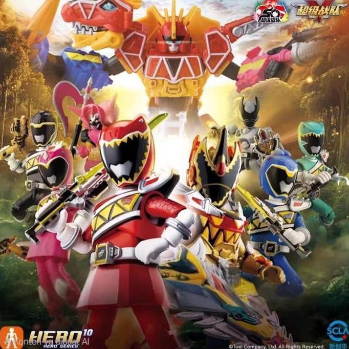 BLOKEES SUPER SENTAI GALAXY VERSION 02 GV02 GV 02 KYORYUGER KYURANGER MODEL KIT ACTION FIGURE POWER 