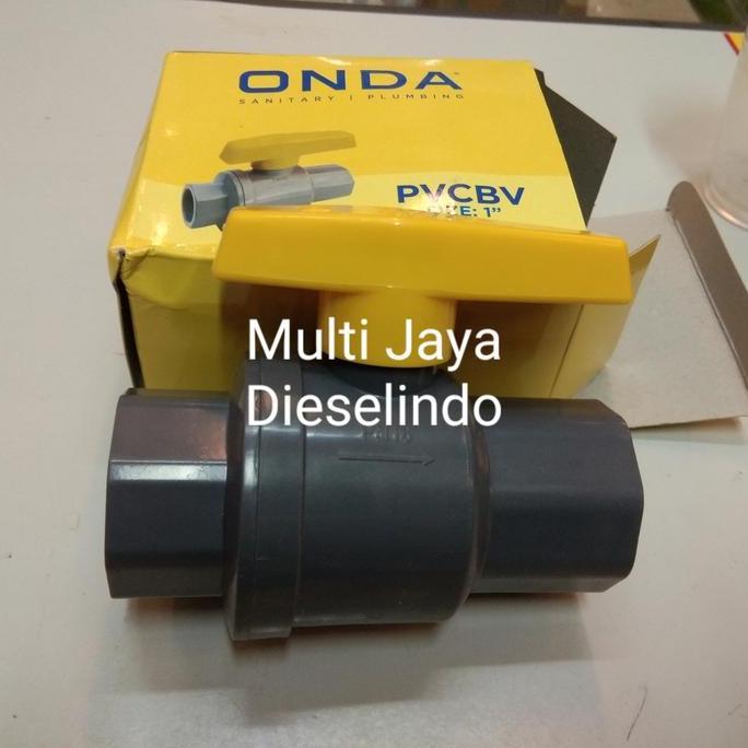 Ball valve pvc 4" inch / Ball valve PVCBC Onda