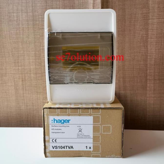 TERBARU - Hager Box MCB 4 Group Outbow (VS104TVA)