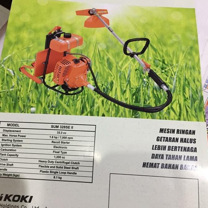 NEW MESIN POTONG RUMPUT GENDONG 2 TAK TANAKA SUM 328 SE II ORI