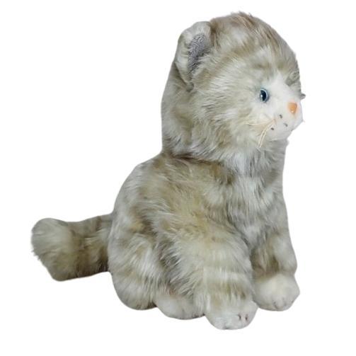 Tahan Lama Boneka Binatang Kucing Angora Cute Unik  Ukuran M Cocok Untuk Hadiah Mainan Anak Anak