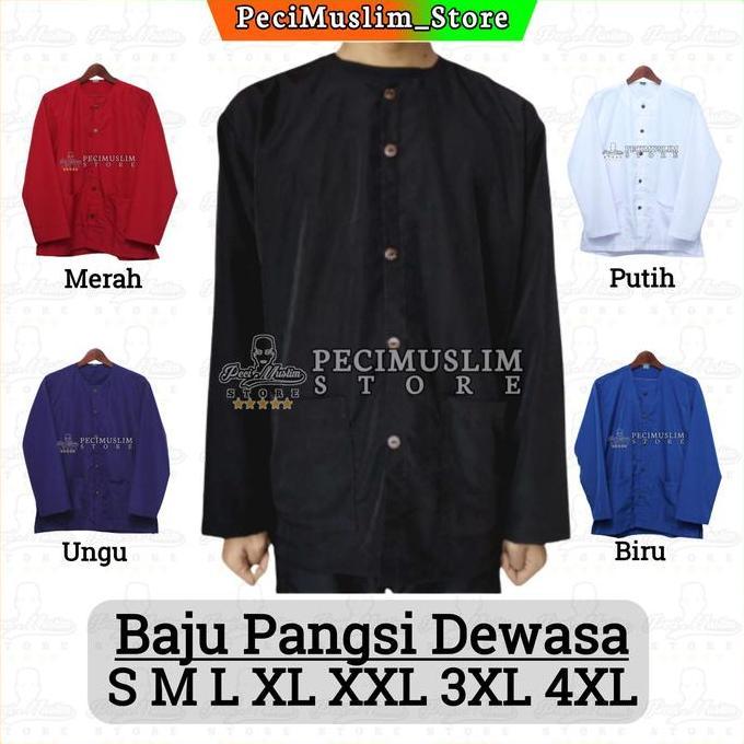 Baju Pangsi Adat Sunda Betawi Jawa Pria Dewasa