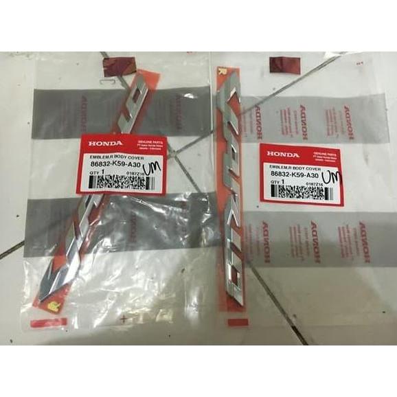 NEW EMBLEM VARIO 150 ORIGINAL HONDA SATUAN ORI