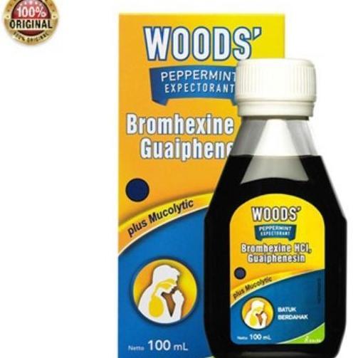 Woods Peppermint Expectorant 100Ml/ Woods/ Batuk Berdahak