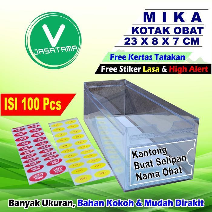 Kotak Obat Mika Paket2 apotek/rumah sakit/toko obat/praktek dokter