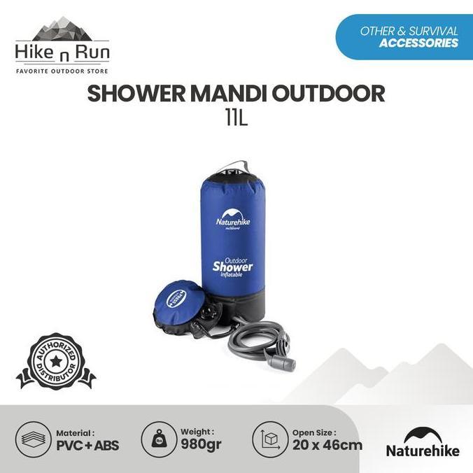 HARGA DISC - Outdoor Shower Naturehike Water Bag NH17L101-D