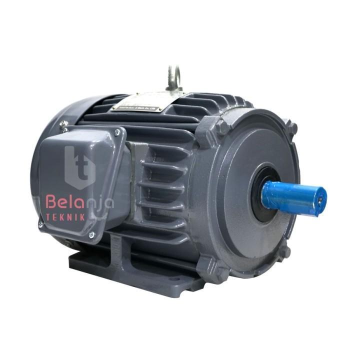 FUKUTA Mesin Penggerak Dinamo 1 Hp 3 Phase 4 Pole Elektro Motor 1Hp