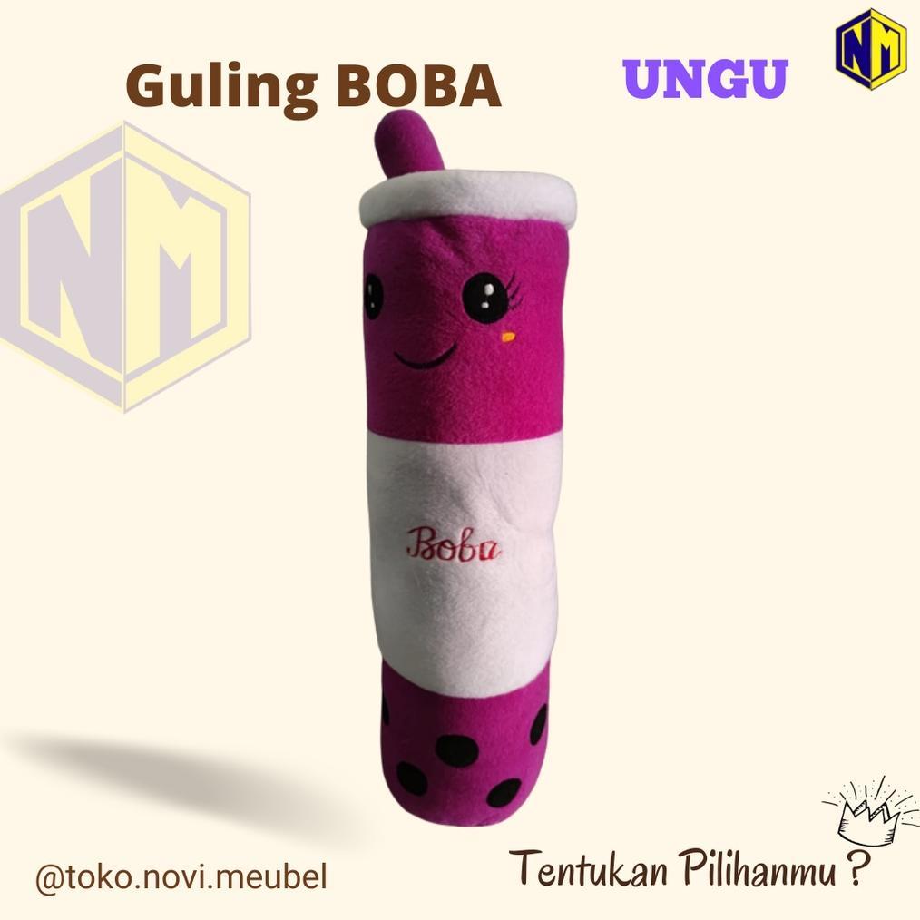 Berkualitas Guling Boneka Boba Milk Tea Kain Halus Tinggi 60Cm Guling Boba Viral