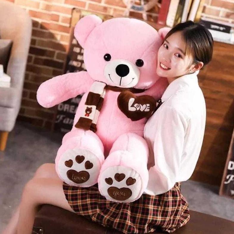 Murah Boneka Teddy Bear Jumbo 1,2 Meter / Boneka Teddy Bear / Boneka Terlaris Boneka Teddy Bear Besa