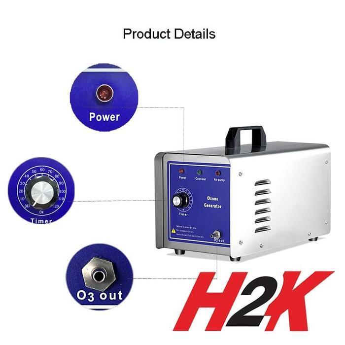 Ozone Generator Sterilizer O3 - Ozonizer - Machine 5 gram/h