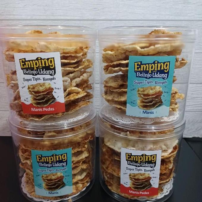 Emping Belinjo Udang | Super Tipis dan Renyah | MANIS dan MANIS PEDAS 