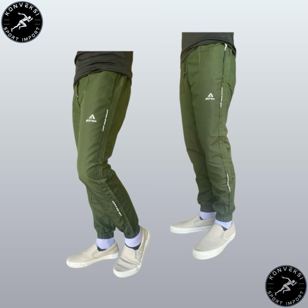 Fast Delivery Celana Panjang Olahraga Parasut Import Pria Wanita Training Jogger Original Premium