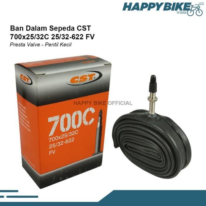 CST Tube Ban Dalam Sepeda Road Bike 700 x 25/32 40mm FV Ban Sepeda Balap Gravel Hybrid