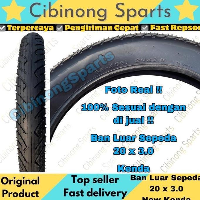 Ban Luar Sepeda BMX 20 x 3.0 / 20 x 3.00 Kenda Ban Besar Ban Jumbo New Original