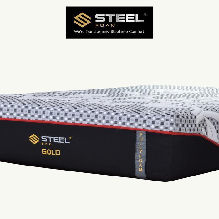 Steel Foam - Kasur Busa Vacuum Steel Gold