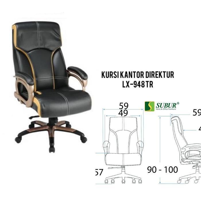 Kursi Kantor Direktur Ergotec LX 948 TR