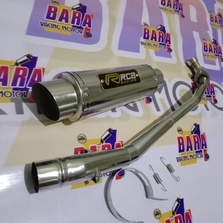 Termurah Knalpot Racing Rcb  Jupiter Z,Burhan,Robot,Vega R,Lama,Zr,New,Supra 100,Fit X,Shogun,Smash,