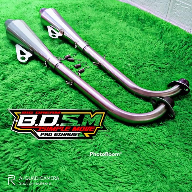 Grade Ori Knalpot Bmx Cub Pnp Motor Supra Vega Jupiter Free Laser Nama Gratis