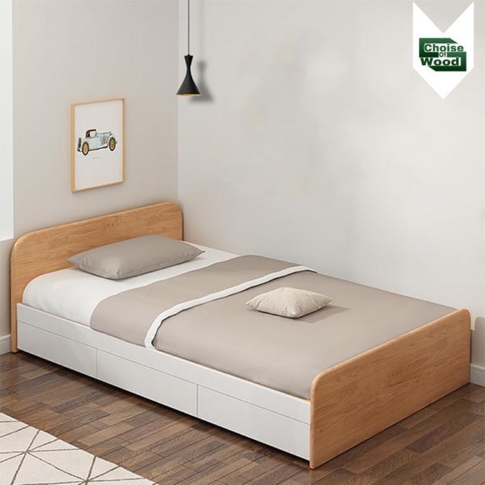 dipan minimalis modern / dipan laci 160x200 cm