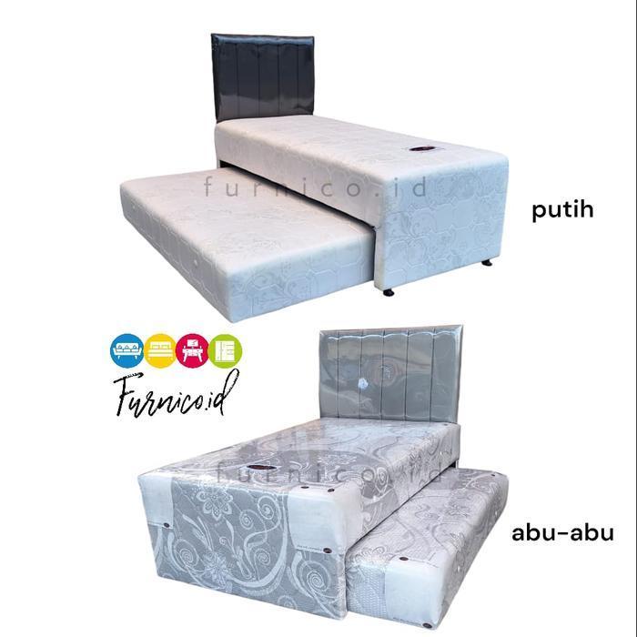 PROMO KASUR SPRINGBED 2in1 SORONG 120 double atas bawah ANAK DEWASA