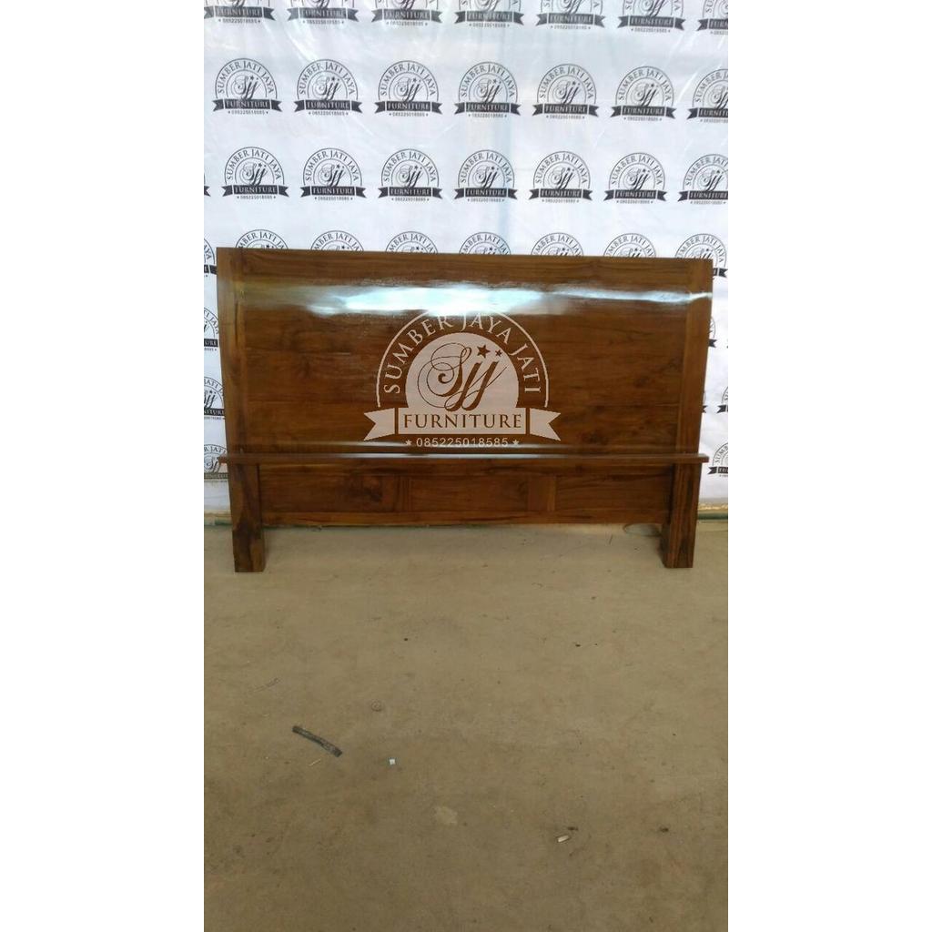 dipan minimalis polos, tempat tidur minimalis jati, mebel jepara