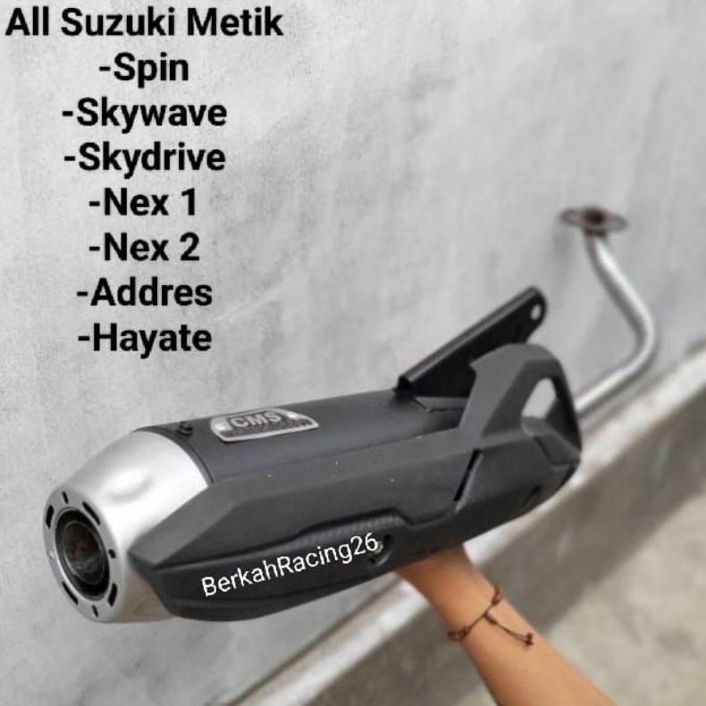 Murah Knalpot Pnp Cms Spin Nex 1 Nex 2 Skywave Skydrive Hayaye Addres Suzuki Metik