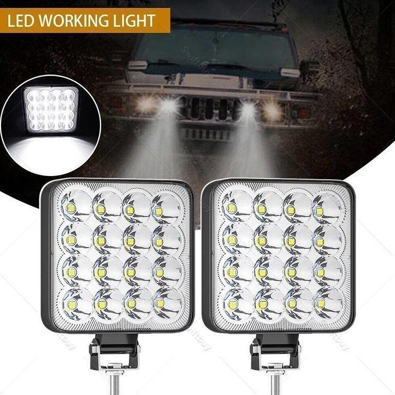 Promo CodLampu Sorot Mobil/Lampu Tembak Mobil 12 Volt/24 Volt/Lampu Sorot Led Mobil/Lampu Tembak Tru