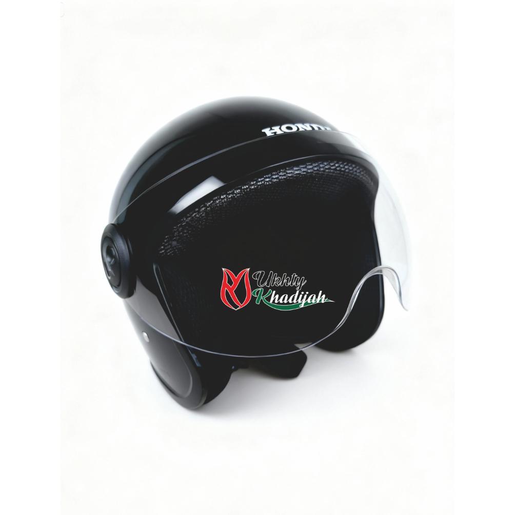 Murah  Honda Helm Scoopy Half Face Original Ahm 100% Kompatibel Dengan Berbagai Style, Keaslian Dan 