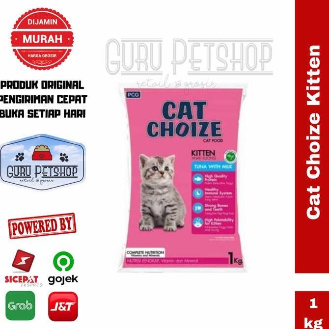 Cat Choize Kitten 1kg / Makanan Kucing Cat Choize Kitten
