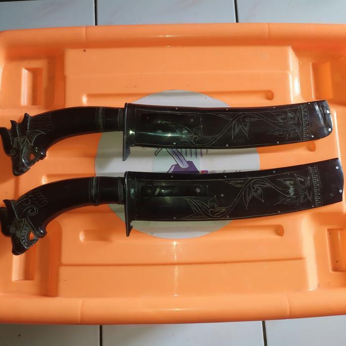 GOLOK TANDUK FULL GALONGGONG 25CM