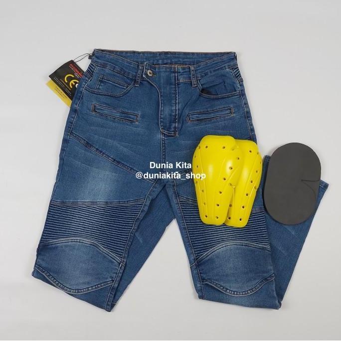 Celana Touring Komine PK 718 Superfit Jeans