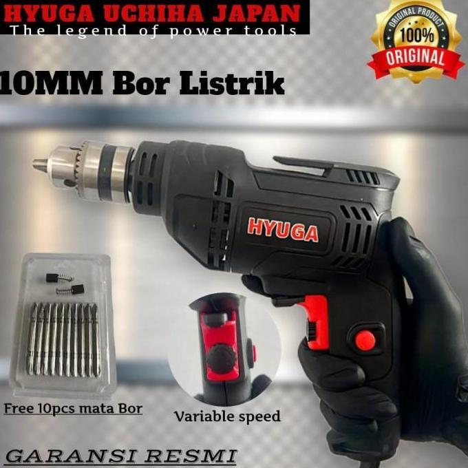 mesin bor tangan 10mm listrik uchiha japan tembok besi kayu
